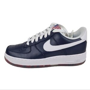 Nike Unisex Air Force 1 LE 414933 401 Athletic Sneakers Blue SZ 4.5Y